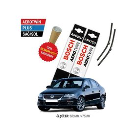 Bosch Aerotwin Plus VW Passat 2006-2010 B6 Silecek Takımı