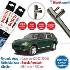 Bosch Aerotwin Porsche Cayenne 2003-2006 Silecek Takımı