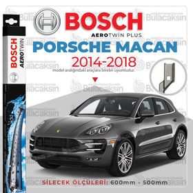 Bosch Aerotwin Porsche Macan 2014-2018 Ön Muz Silecek Takımı