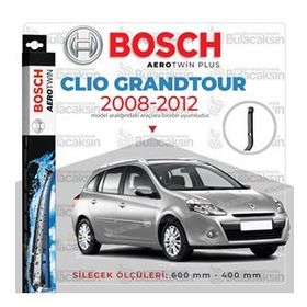 Bosch Aerotwin Renault Clio Grandtour 2008-2012 Muz Silecek Takımı
