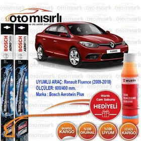 Bosch Aerotwin Renault Fluence 2010-2017 Muz Silecek Takımı
