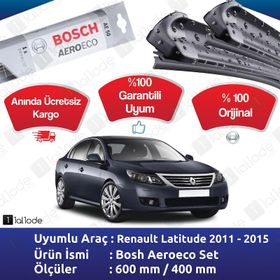 Bosch Aerotwin Renault Latitude 2011-2015 Muz Silecek Takımı