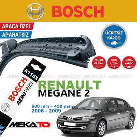 Bosch Aerotwin Renault Megane 2 2006-2009 Muz Silecek Takımı