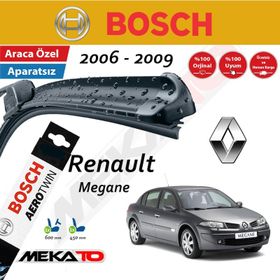 Bosch Aerotwin Renault Megane 2 2006-2009 Muz Silecek Takımı