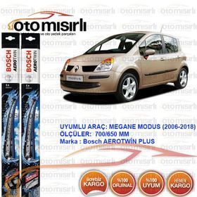 Bosch Aerotwin Renault Modus 2005-2009 Silecek Takımı