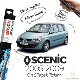 Bosch Aerotwin Renault Scenic 2005-2009 Silecek Takımı