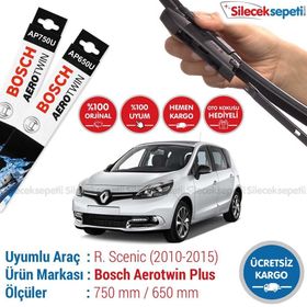 Bosch Aerotwin Renault Scenic 2010-2015 Silecek Takımı