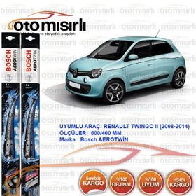 Bosch Aerotwin Renault Twingo 2 2008-2014 Silecek Takımı
