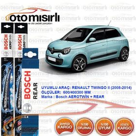 Bosch Aerotwin Renault Twingo 2 Silecek Takımı