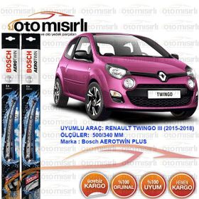 Bosch Aerotwin Renault Twingo 3 Silecek Takımı