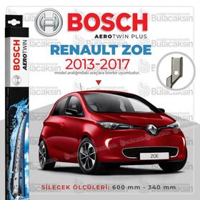 Bosch Aerotwin Renault Zoe 2013-2017 Muz Silecek Takımı