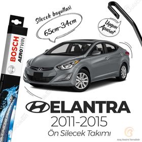 Bosch Aerotwin Retrofit 2011-2015 Hyundai Elantra Muz Silecek Takımı