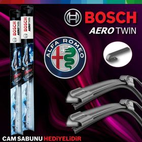 Bosch Aerotwin Retrofit Alfa Romeo 145 1994-1996 Silecek Takımı