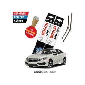 Bosch Aerotwin Retrofit Honda Civic 2017-2021 FC5 Silecek