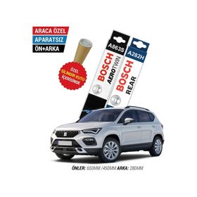 Bosch Aerotwin Seat Ateca Ön Arka 2016-2021 Silecek Takımı