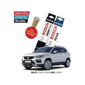 Bosch Aerotwin Seat Ateca Ön Arka 2016-2021 Silecek Takımı