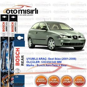 Bosch Aerotwin Seat Ibiza 2001-2006 Silecek Seti
