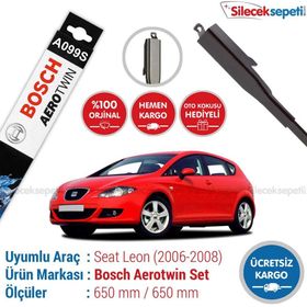 Bosch Aerotwin Seat Leon 2006-2008 Silecek Takımı