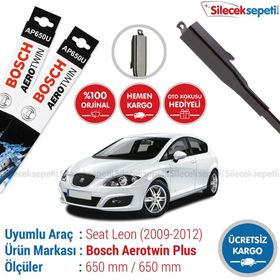 Bosch Aerotwin Seat Leon 2009-2012 Muz Silecek Takımı