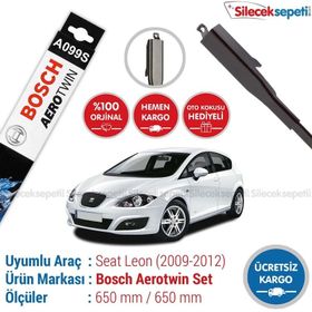 Bosch Aerotwin Seat Leon 2009-2012 Silecek Takımı