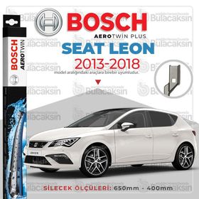 Bosch Aerotwin Seat Leon 2013-2018 MK3 Muz Silecek Takımı-A945S