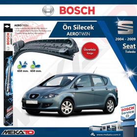 Bosch Aerotwin Seat Toledo 2004-2009 Silecek Takımı