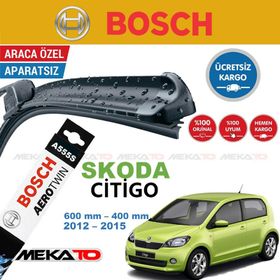 Bosch Aerotwin Skoda Citigo 2012-2015 Silecek Takımı