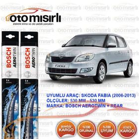 Bosch Aerotwin Skoda Fabıa 2006-2013 Ön Silecek Takımı