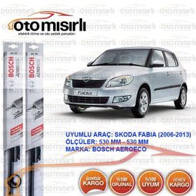 Bosch Aerotwin Skoda Fabıa 2006-2013 Ön Silecek Takımı