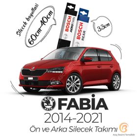 Bosch Aerotwin Skoda Fabia 2014-2021 Uyumlu Ön Arka Silecek Takımı