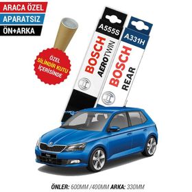 Bosch Aerotwin Skoda Fabia 2015-2021 Ön Arka Silecek Takımı