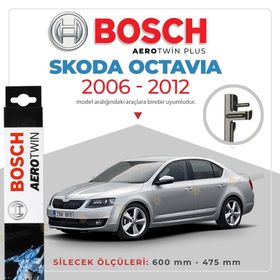 Bosch Aerotwin Skoda Octavia 2006-2012 Muz Ön Silecek Takımı