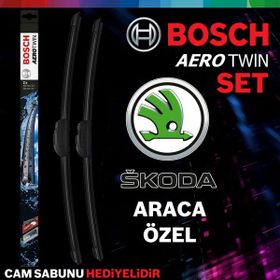 Bosch Aerotwin Skoda Octavia 2006-2012 Muz Ön Silecek Takımı
