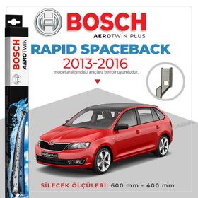 Bosch Aerotwin Skoda Rapid Spaceback 2013-2016 Muz Silecek Takımı