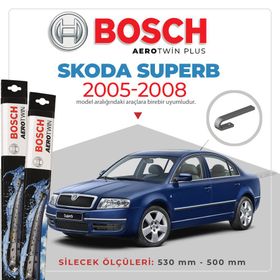 Bosch Aerotwin Skoda Superb 2005-2008 Muz Silecek Takımı