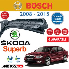 Bosch Aerotwin Skoda Superb 2008-2015 Silecek Takımı