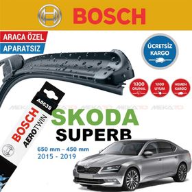 Bosch Aerotwin Skoda Superb 2015-2019 A863S Silecek Takımı