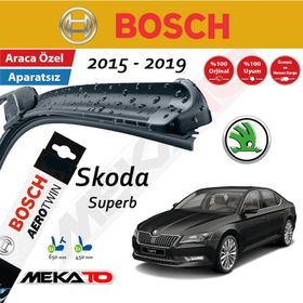 Bosch Aerotwin Skoda Superb 2015-2019 A863S Silecek Takımı