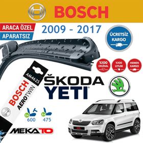 Bosch Aerotwin Skoda Yeti 2009-2014 Silecek Takımı