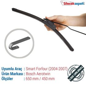 Bosch Aerotwin Smart Forfour 2004-2007 Silecek Takımı