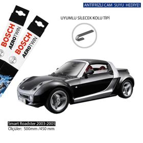 Bosch Aerotwin Smart Roadster 2003-2005 Silecek Takımı
