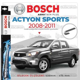 Bosch Aerotwin Ssangyong Actyon Sports 2008-2011 Silecek Takımı