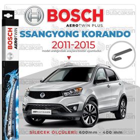 Bosch Aerotwin Ssangyong Korando 2011-2015 Ön Muz Silecek Takımı
