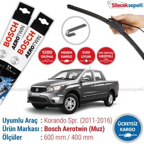 Bosch Aerotwin Ssangyong Korando Sports 2011-2016 Silecek