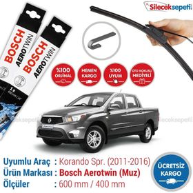 Bosch Aerotwin Ssangyong Korando Sports 2011-2016 Silecek
