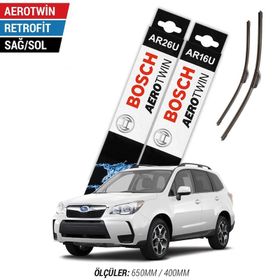Bosch Aerotwin Subaru Forester 2013-2018 Ön ve Arka Silecek Takımı
