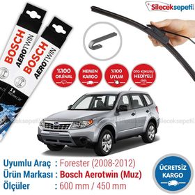 Bosch Aerotwin Subaru Forester III S12 2008-2012 Muz Tipi Ön Silecek Takımı