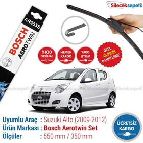 Bosch Aerotwin Suzuki Alto 2009-2012 Silecek Takımı