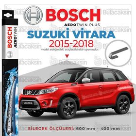 Bosch Aerotwin Suzuki Vitara 2015-2018 Ön Muz Silecek Takımı