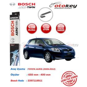 Bosch Aerotwin Toyota Auris 2006-2012 Silecek Takımı